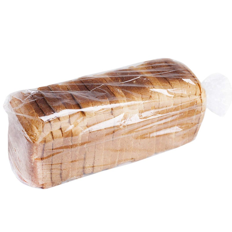 Morepack Bread Poly Bags,100 Pieces 15x3x6 Inches Bread Loaf Packing Bags with 100 Twist Ties,Clear Thick Gusseted Grocery Bakery Bag (Medium-6x3x15) - Image 1
